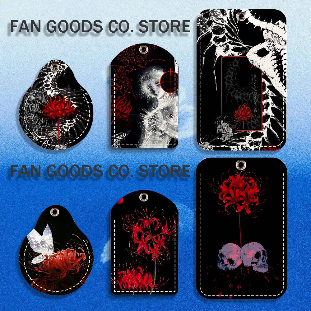 Leather Work Is - Portachiavi Japan T-Tokyo Red Spider Lily