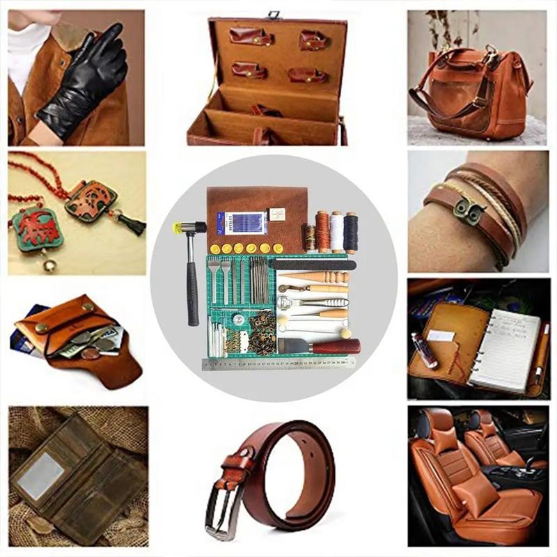 Leatherwork Manual - Set di strumenti in pelle Strumenti