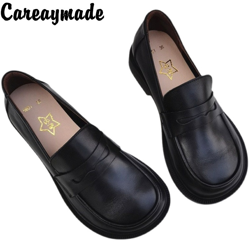 Leather Work Is - Careaymade-scarpe Casual da donna Slip on
