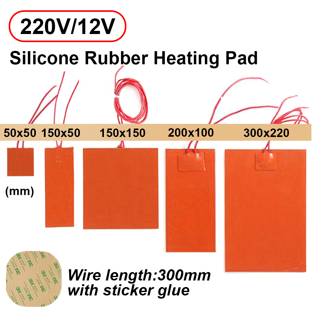 Contact Cement Leather - 12V 220V Gomma di Silicone Riscaldatore