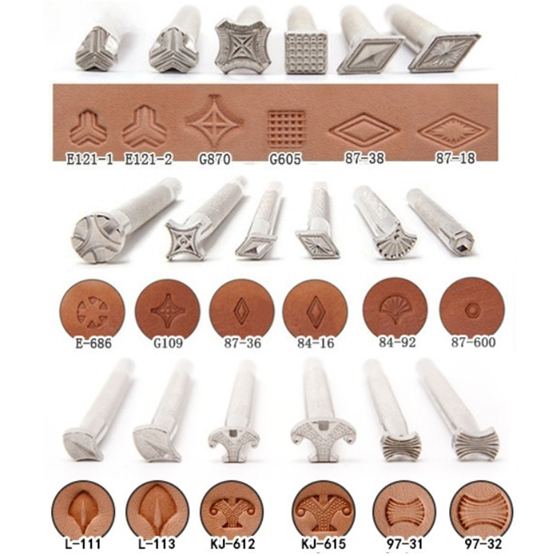 Leather Stamp Set - Nuovo Kit di Strumenti per Incisione