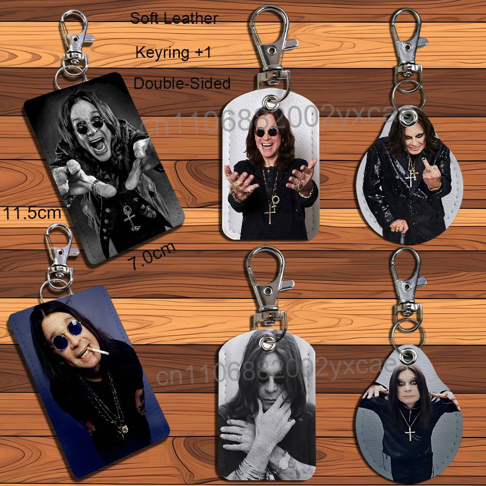 Leather Work Is - Porta tessere nero Ozzy per carte