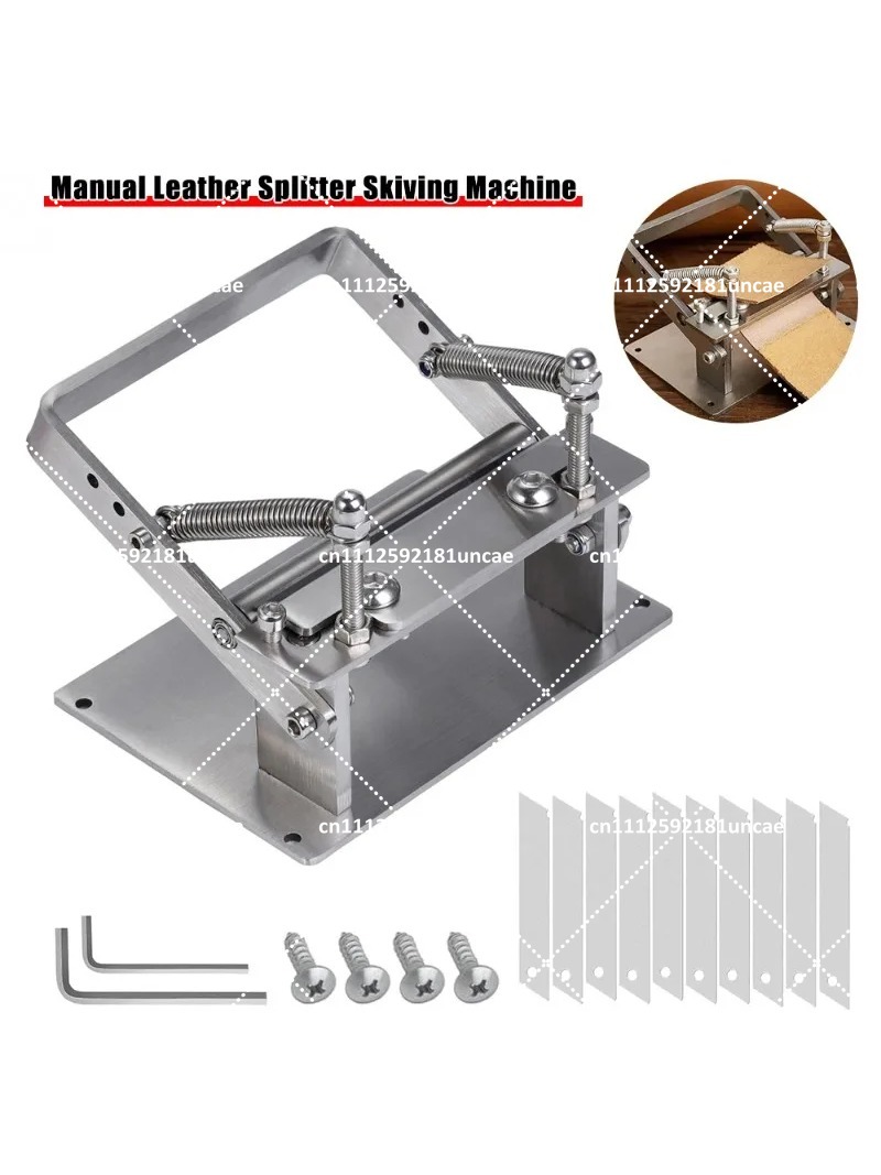 Leatherwork Manual - Macchina Manuale per Spaccare e Sbucciare