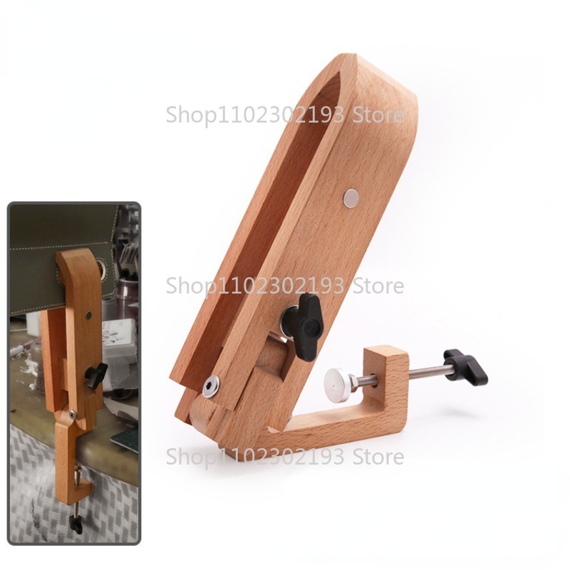 Leatherwork Clamp - Morsetto in legno pieghevole regolabile in