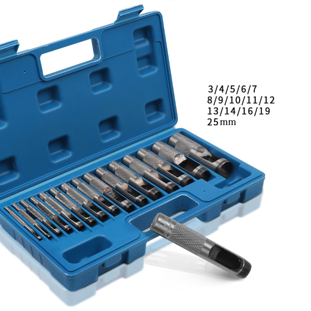 Leatherwork Or Leathercraft - Set di punzoni cavi per giubbotti