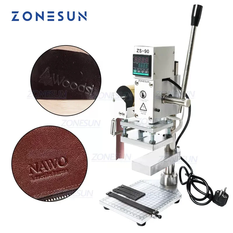 Leatherwork Manual - ZONESUN Macchina per stampa a caldo