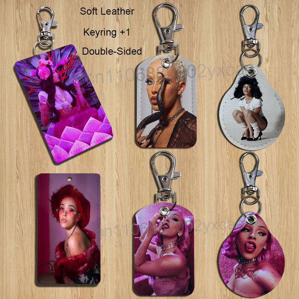 Leather Work Is - Porta tessere Art So High rosso
