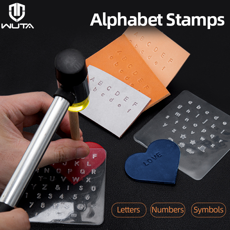 Leather Stamp Set - WUTA 3 pezzi stampaggio in pelle