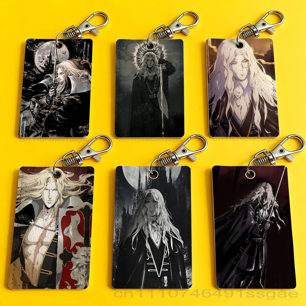 Leather Work Is - Portachiavi con Distintivo di Alucard di