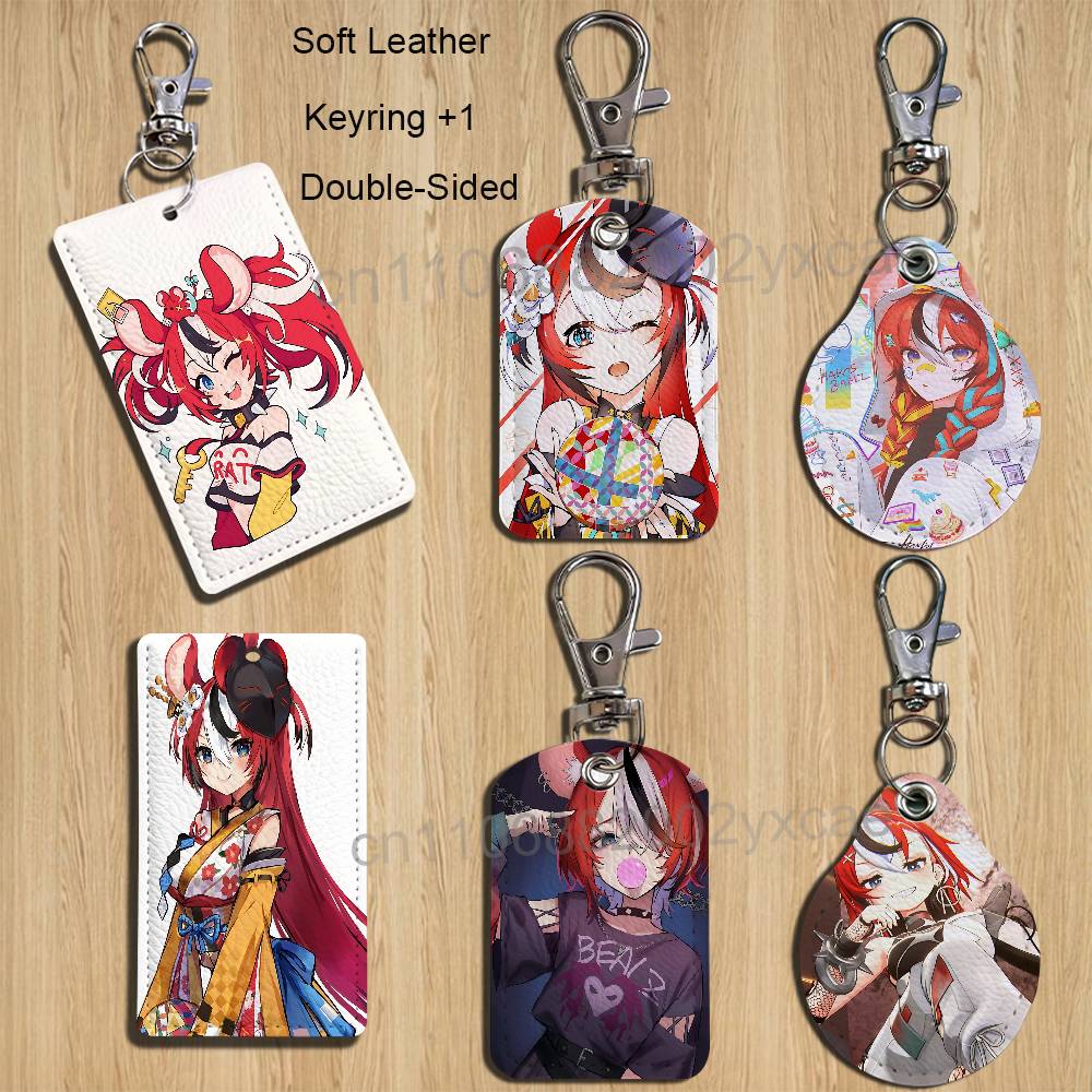 Leather Work Is - Simpatico Porta Tessere Hakos Baelz Takodachi