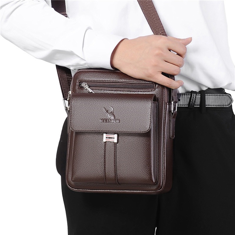 Borsa a tracolla da uomo di al - Leather Work Bag Men recensione e prezzo