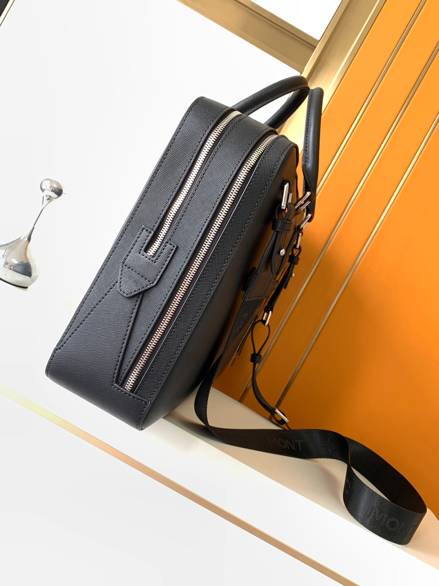 Borse a Mano di Lusso da Uomo, - Leather Work Bag Men recensione e prezzo