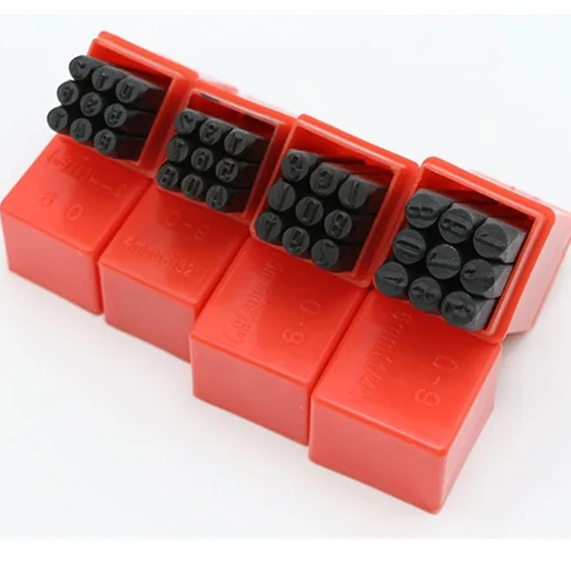 2/2.5/3/4/5/6mm Numero Timbro  - Leather Stamp Set recensione e prezzo
