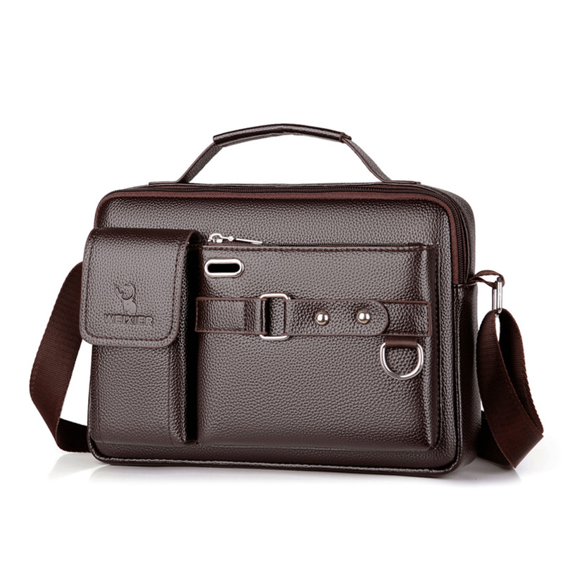 Borsa a tracolla da uomo di ma - Leather Work Bag Men recensione e prezzo