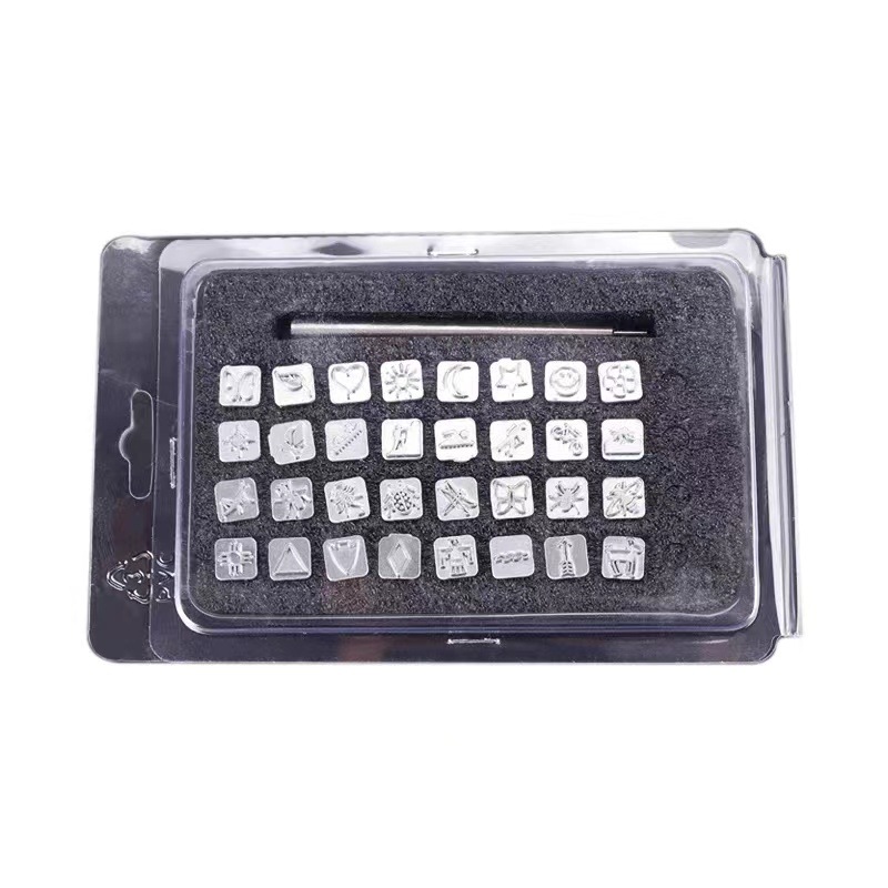 32 pz/set Acciaio Die Kit di S - Leather Stamp Set recensione e prezzo