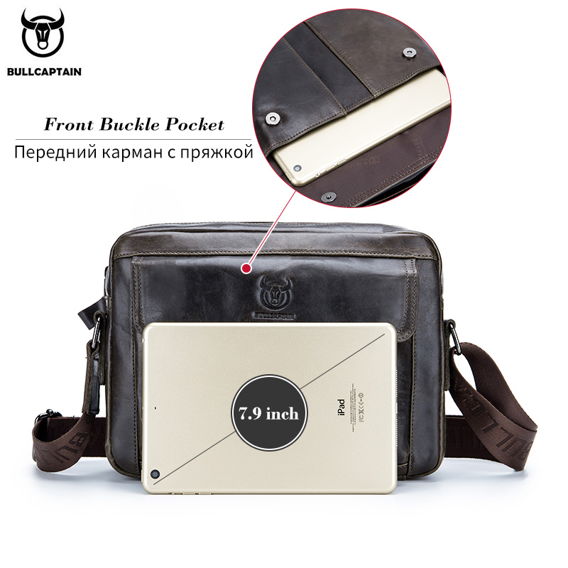 BULLCAPTAIN Borsa a tracolla d - Leather Work Bag Men recensione e prezzo