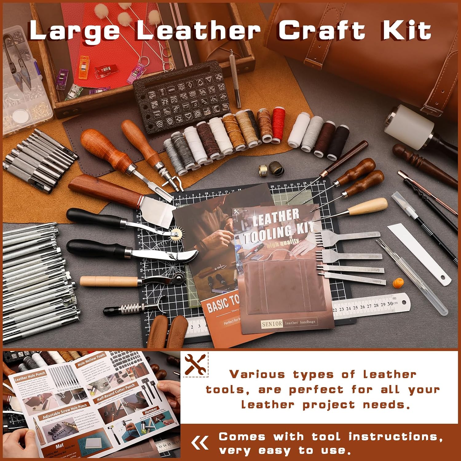 Kit Professionale per Lavorazi - Leather Work Is recensione e prezzo