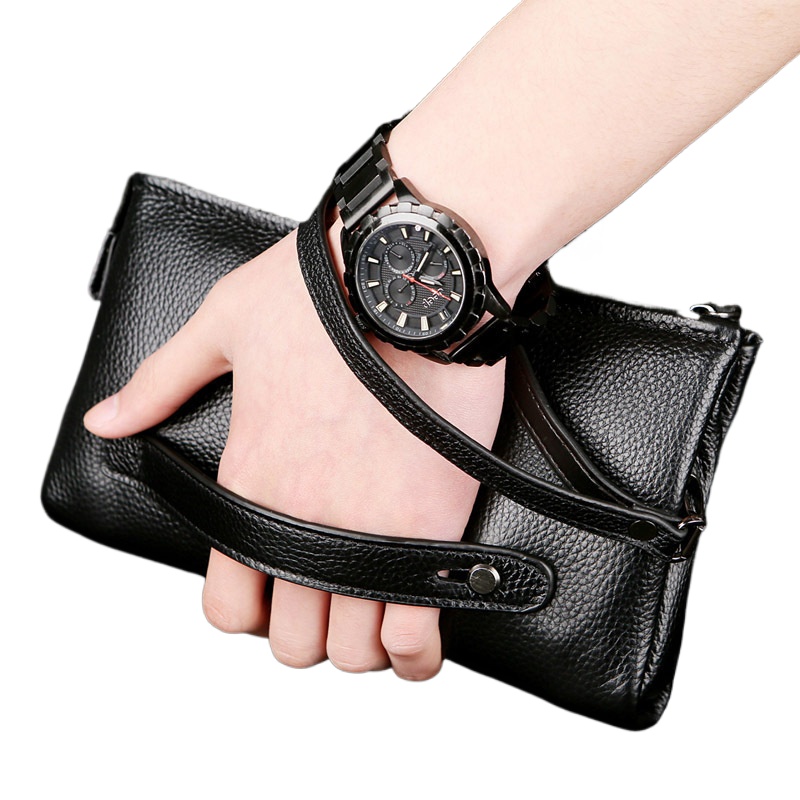 2025 Borsa a mano da uomo in v - Leatherwork Clamp recensione e prezzo