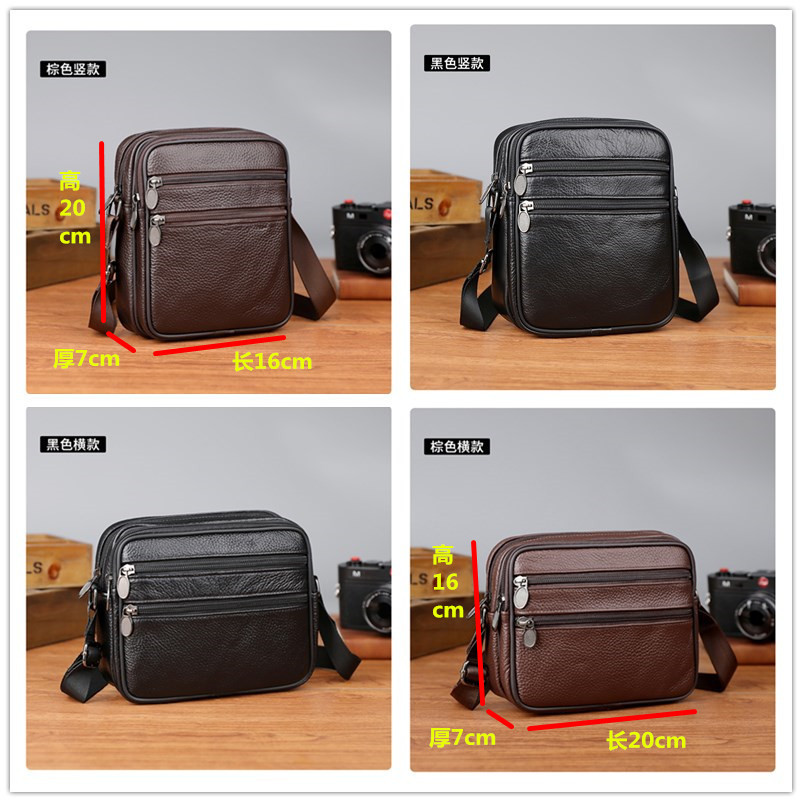 Borsa a Tracolla da Uomo in Ve - Leather Work Bag Men recensione e prezzo