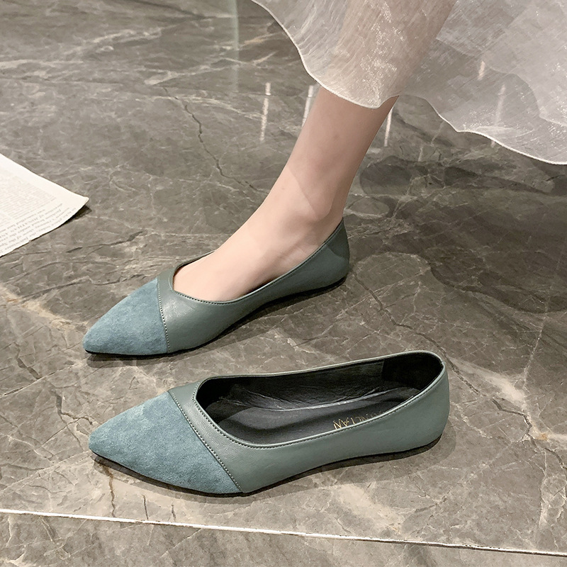 Scarpe piatte in pelle nera da - Leather Work Is recensione e prezzo