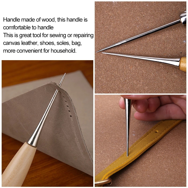 2 Pezzi Punzone da Cucito con  - Leatherwork Hand Sewing Needles recensione e prezzo