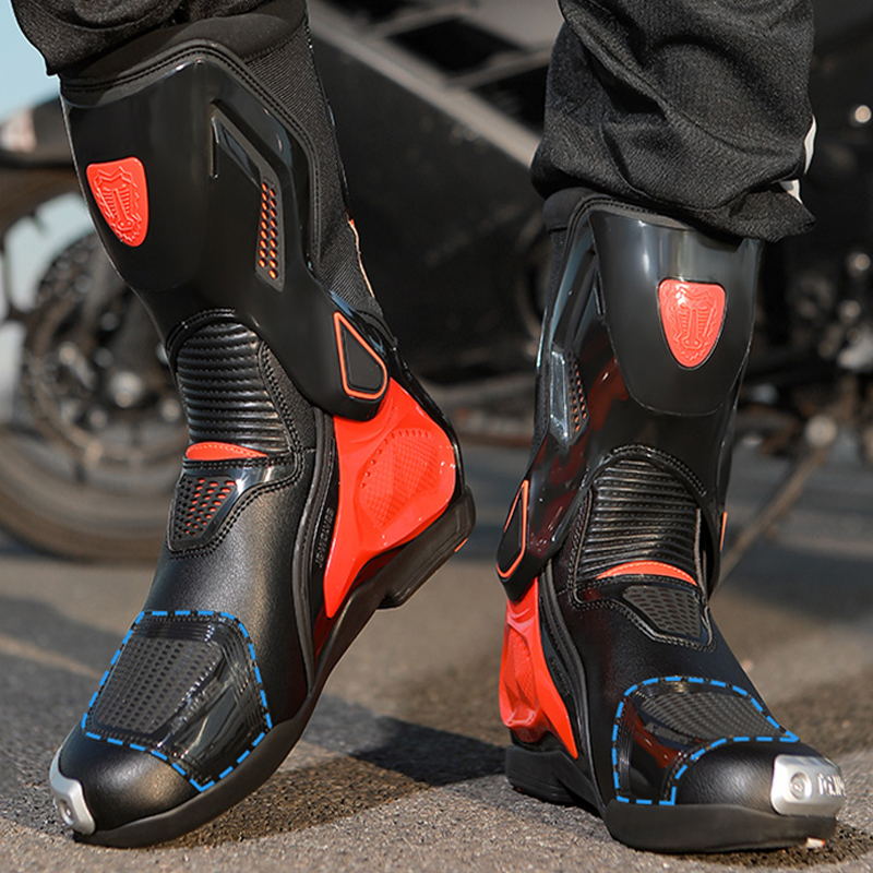 Stivali da Moto per Uomo, Alti - Leatherwork Clamp recensione e prezzo