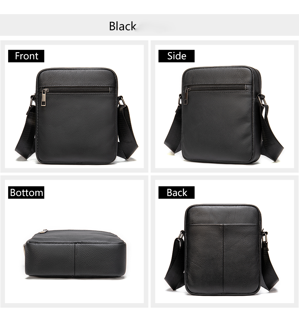 Borse a tracolla da uomo in ve - Leather Work Bag Men recensione e prezzo