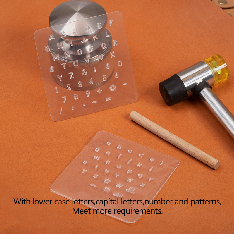 WUTA 3 pezzi stampaggio in pel - Leather Stamp Set recensione e prezzo