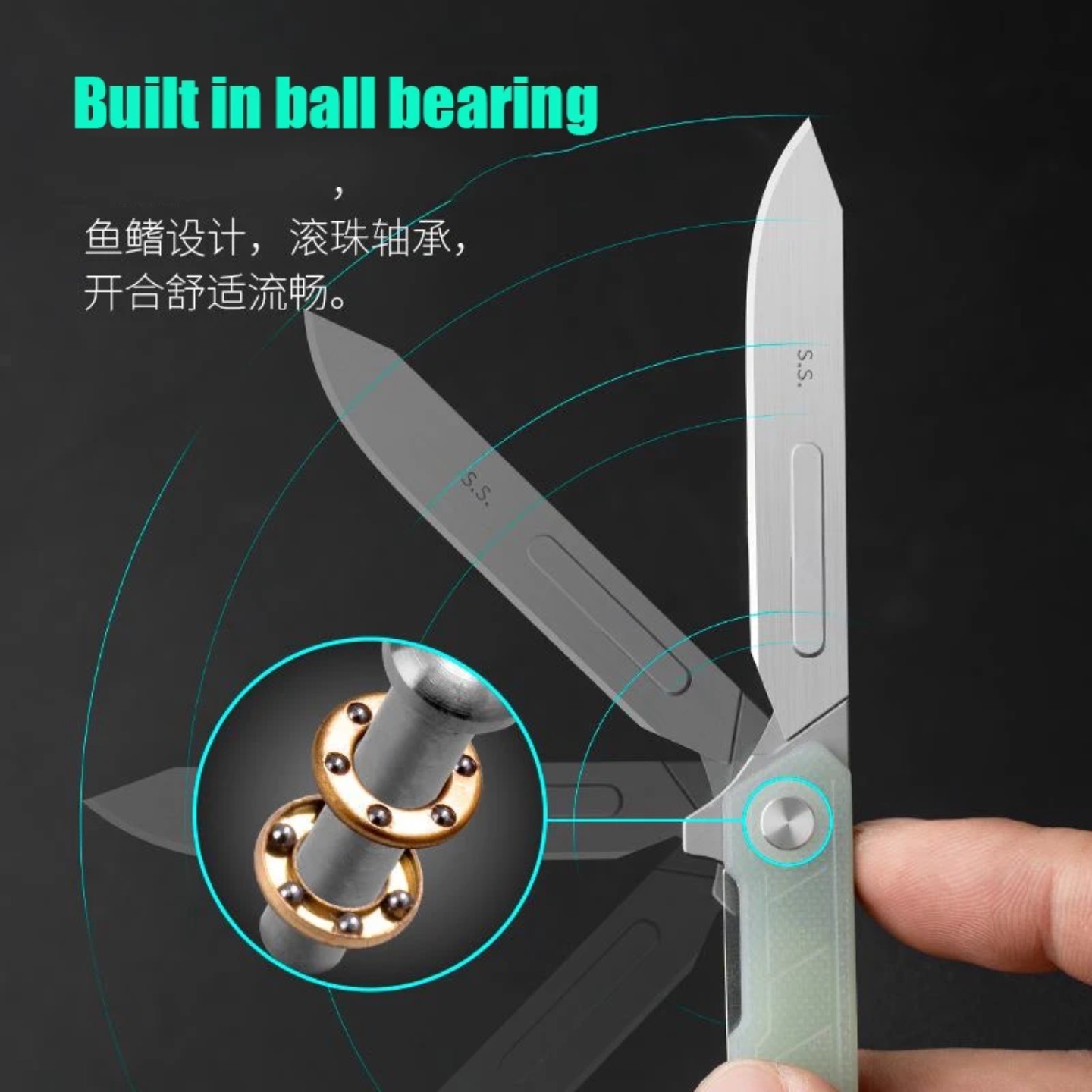 Nuovo Coltello con Lama Sostit - Leatherwork Manual recensione e prezzo