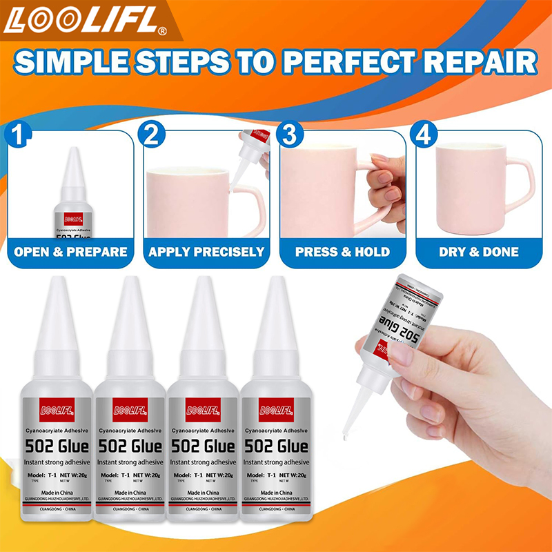 1-3pcs, 20ml, 502 super colla, - Contact Cement Leather recensione e prezzo