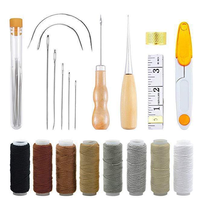 Kit per cucito in pelle, set d - Leatherwork Hand Sewing Needles recensione e prezzo