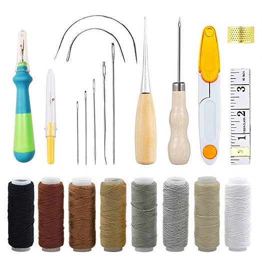Kit per cucito in pelle, set d - Leatherwork Hand Sewing Needles recensione e prezzo
