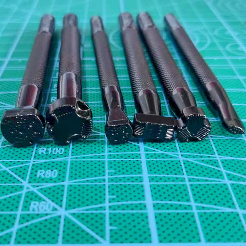 6 pezzi strumento di stampa in - Leather Stamp Set recensione e prezzo