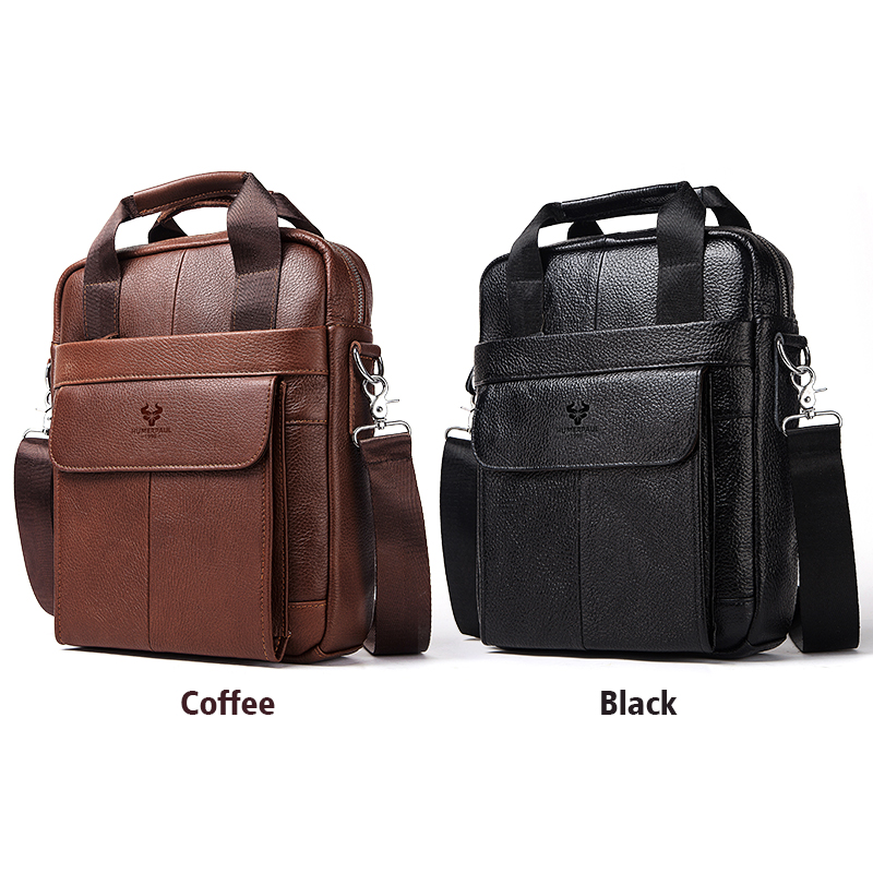 Borse da uomo in vera pelle du - Leather Work Bag Men recensione e prezzo