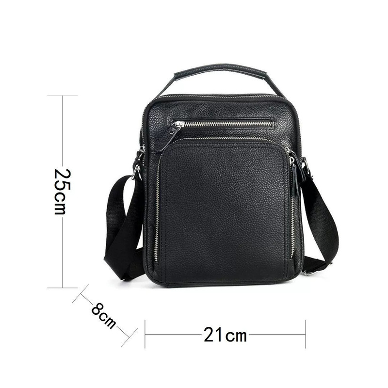 Borsa da uomo impermeabile in  - Leather Work Bag Men recensione e prezzo