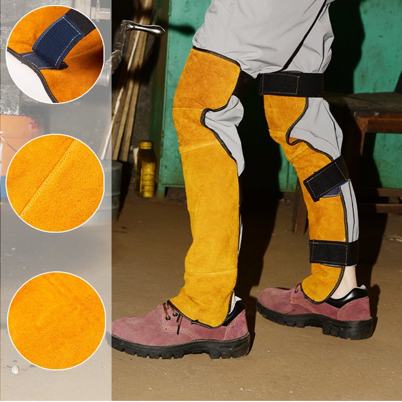 2 Pezzi Protezioni per Ginocch - Leather Work Knee Pads recensione e prezzo