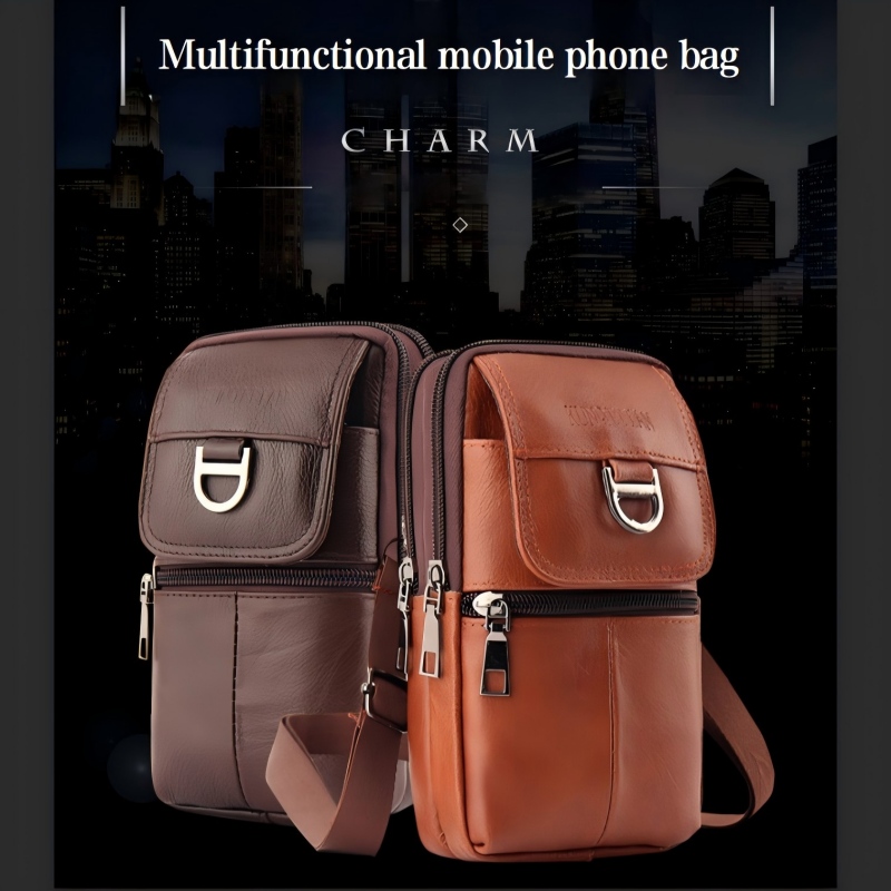 Borsa da Cintura in Pelle da U - Leather Work Bag Men recensione e prezzo